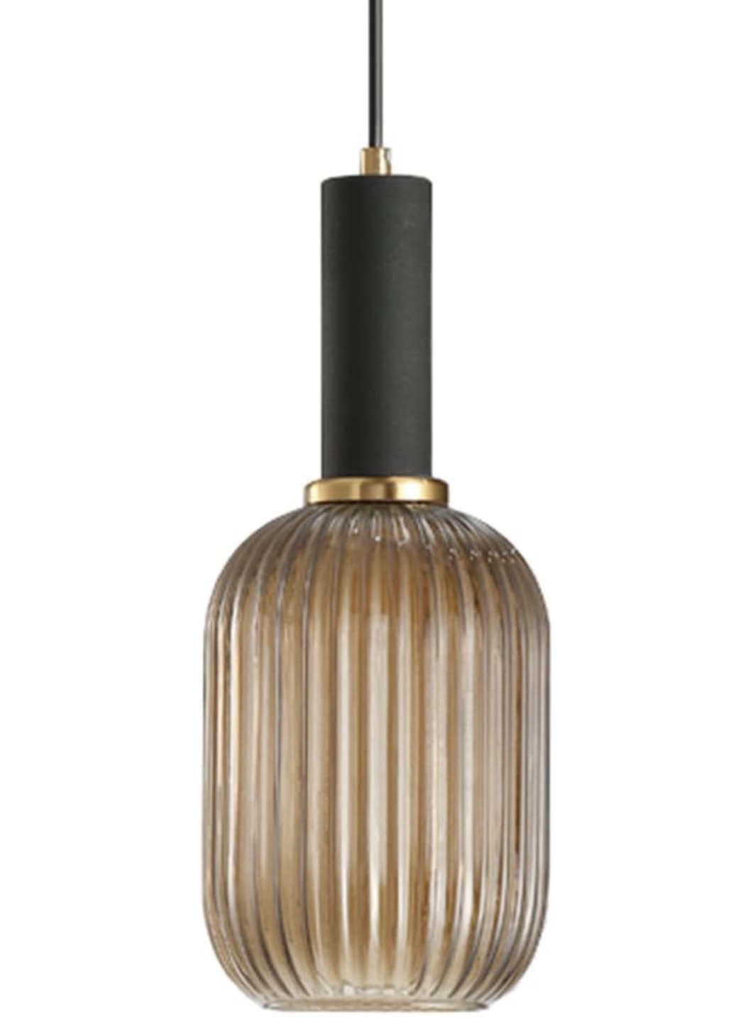 Mid-Century Modern Glass Pendant Light - photo 3