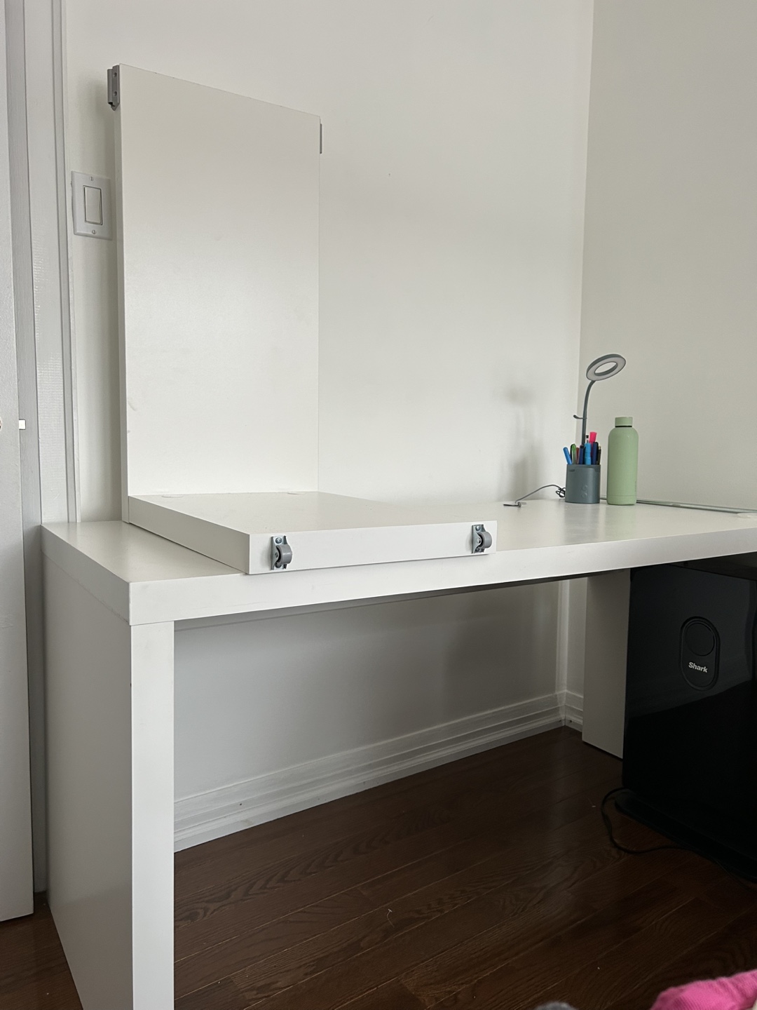 White Fold-Away Desk Top