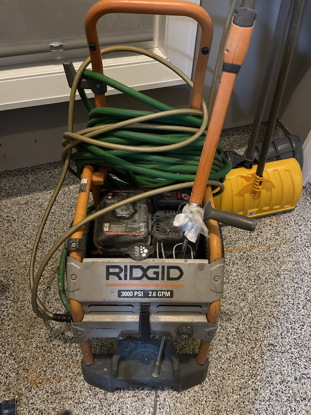 RIDGID 3000 PSI 2.6 GPM Pressure Washer