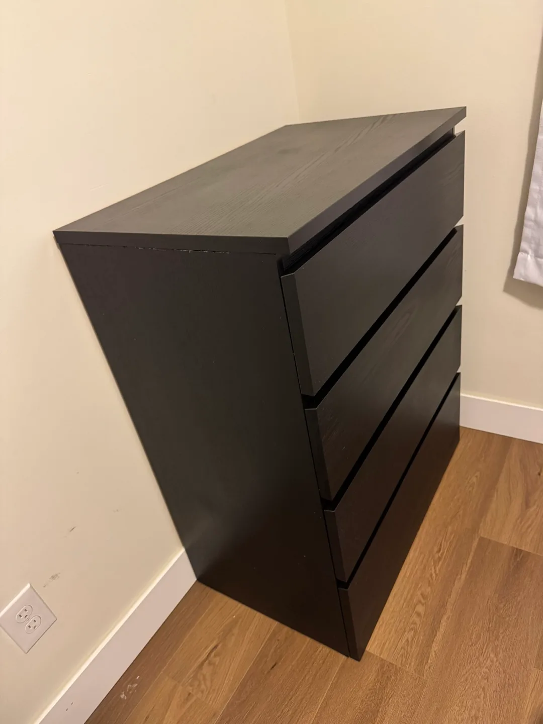 4-Drawer Chest - Black/Brown - IKEA MALM thumbnail