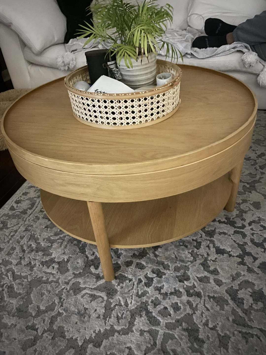 Brand new coffee table with storage
