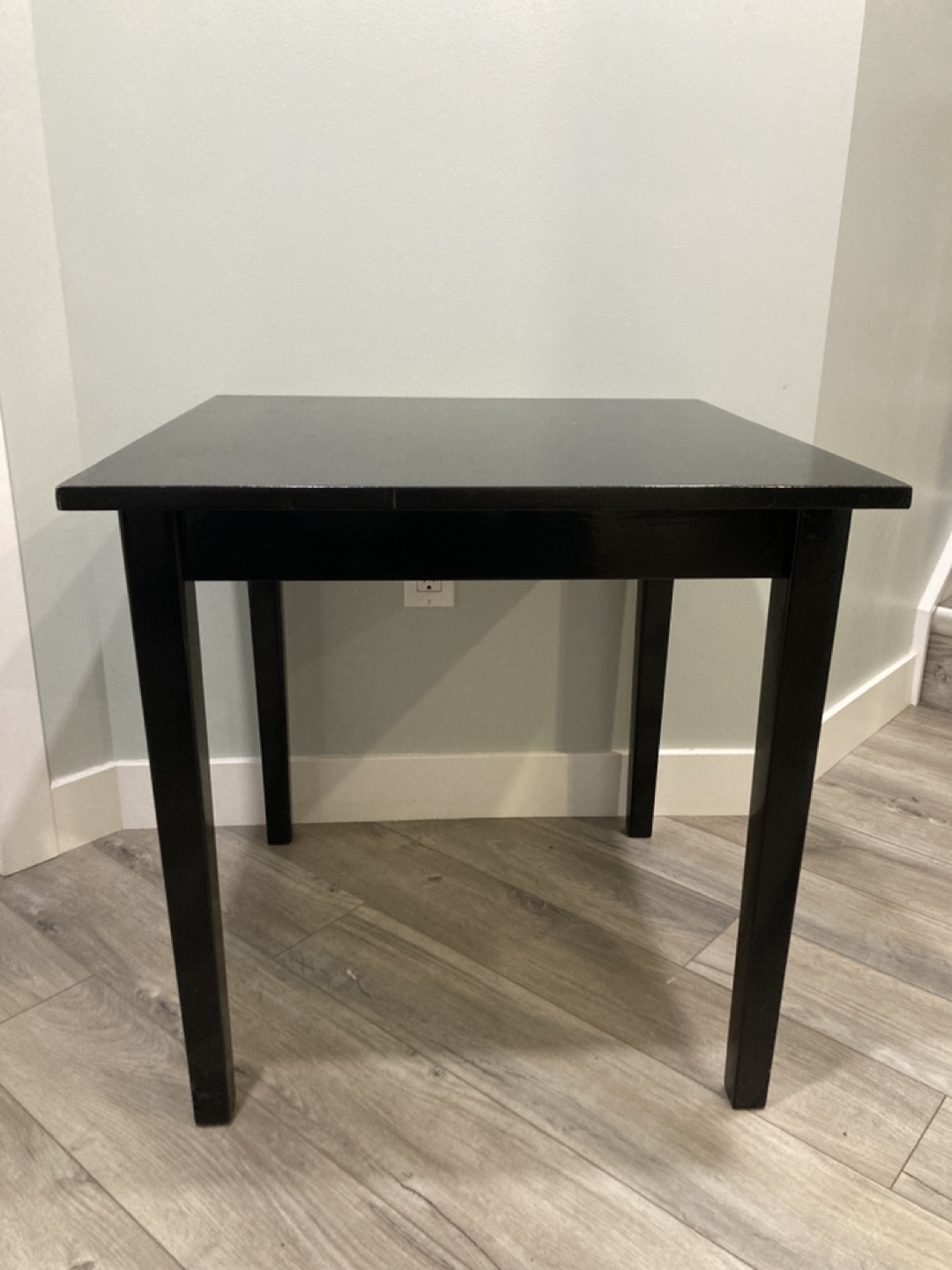 Black Square Table - photo 2