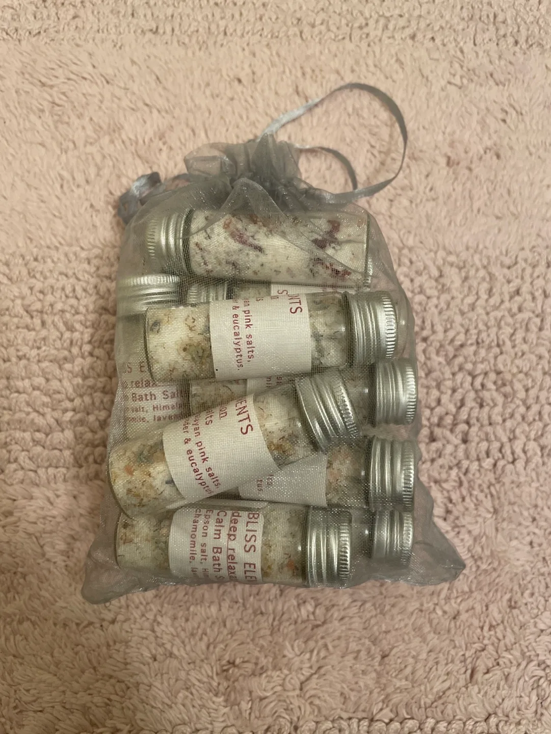 Bliss Elements Calm Bath Salts - Set of 12 image indicator(2)