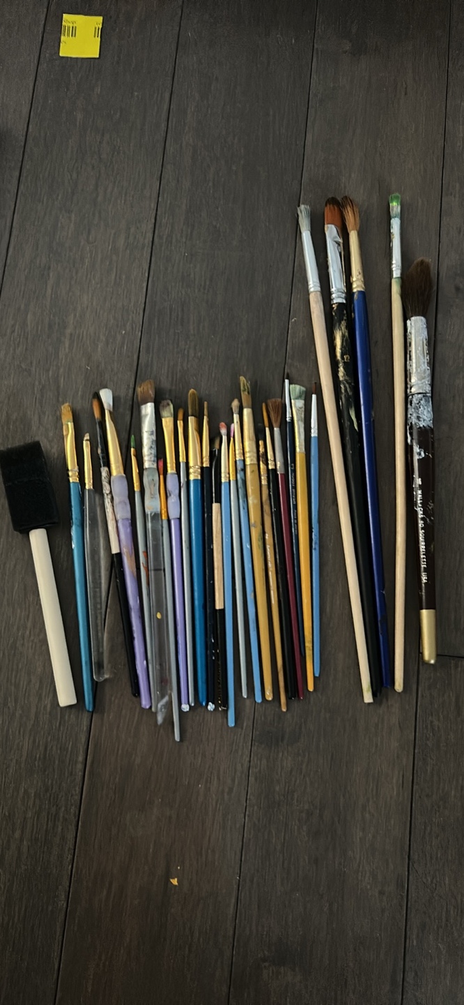 Assortment of Paintbrushes