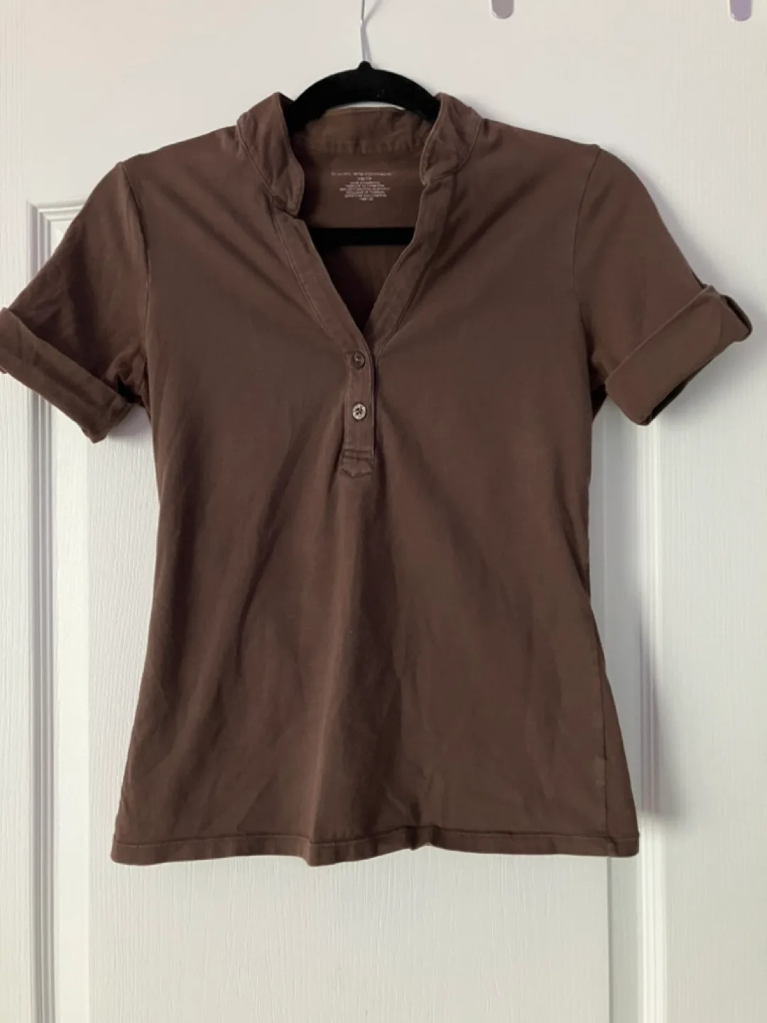 Brown Short Sleeve Collared Shirt thumbnail