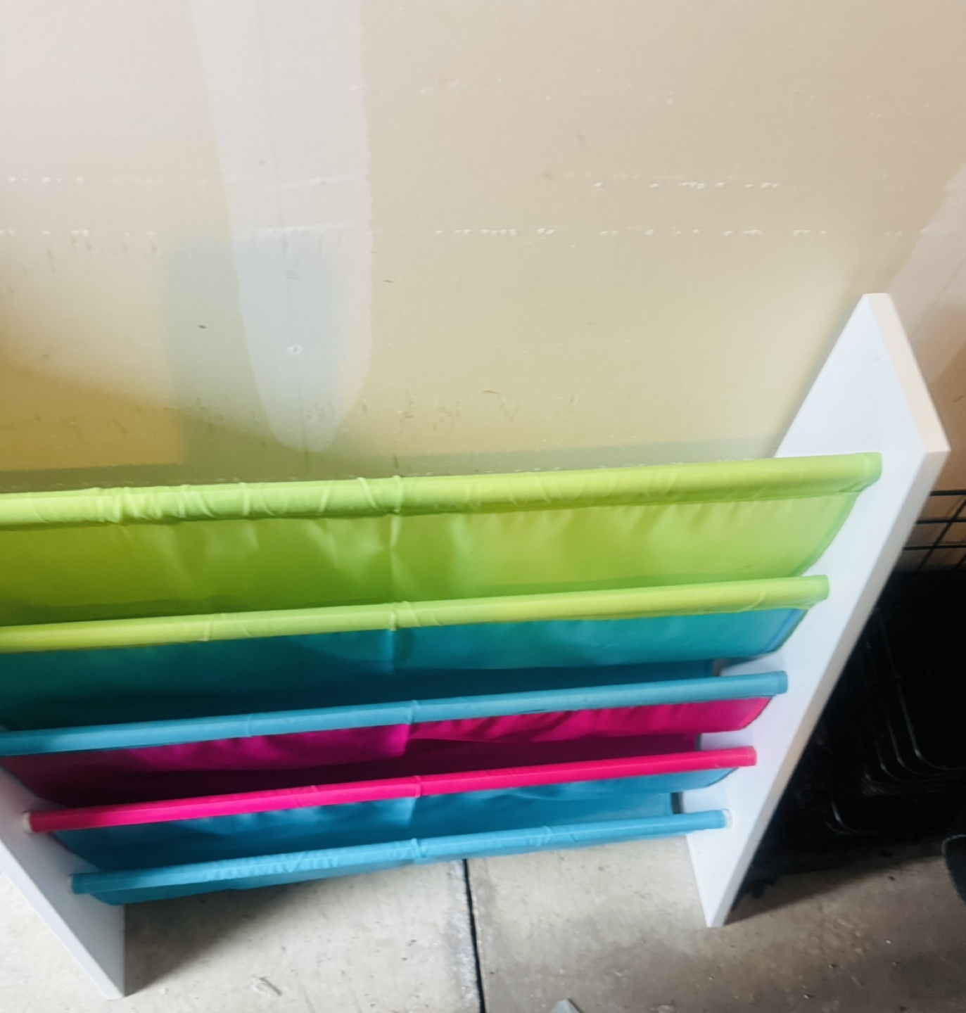 Kids' Fabric Book Rack - Multicoloured - photo 2