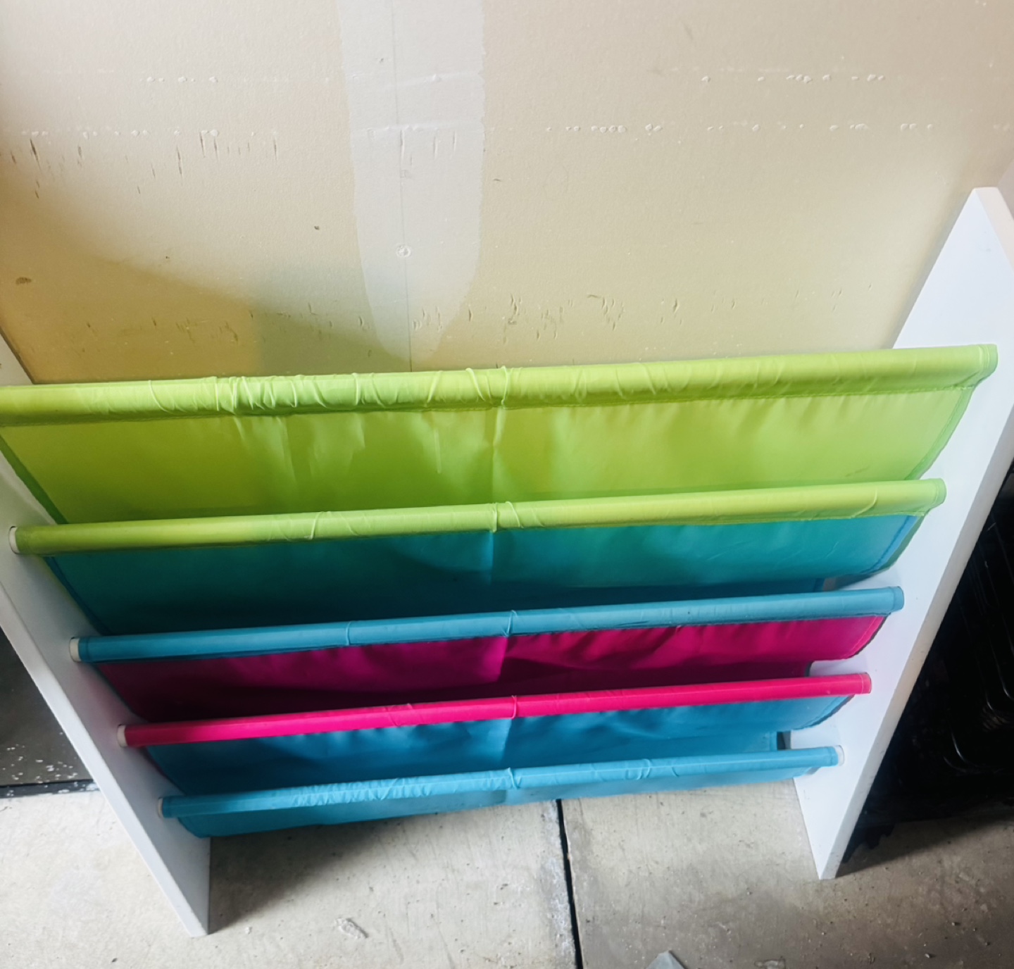 Kids' Fabric Book Rack - Multicoloured