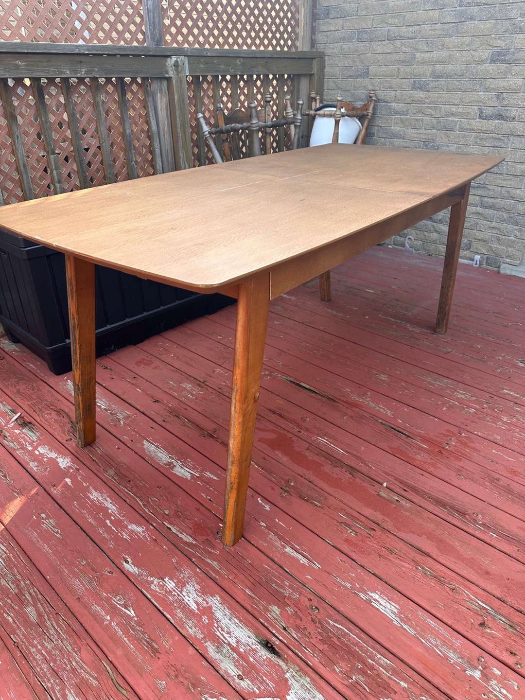 Mid-Century Modern Dining Table