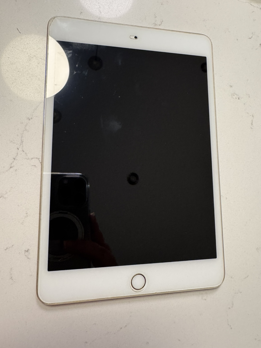 iPad Mini Gold with Floral Case - photo 3
