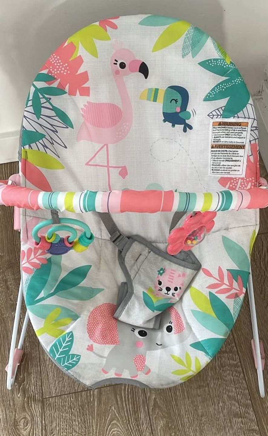 Infant Baby Bouncer Seat with Toys