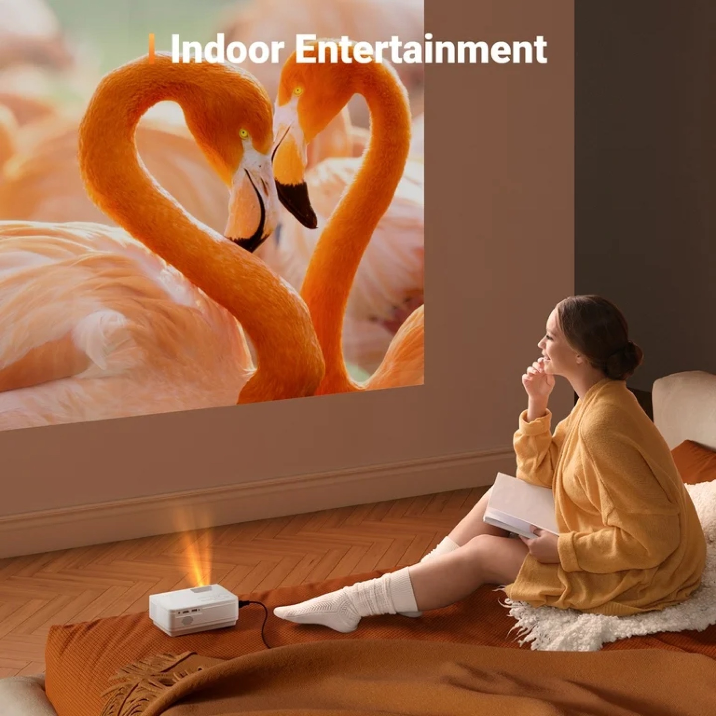 Portable Projector and 72" Projector Screen (Brand New) - photo 5
