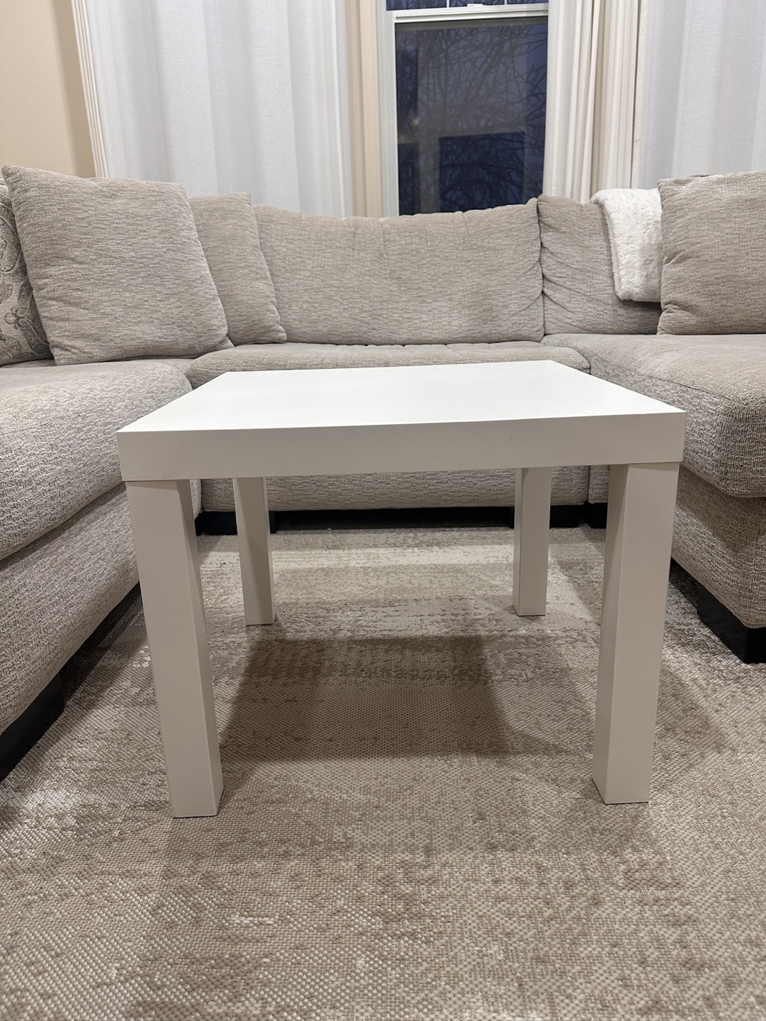 White Square Coffee Table - photo 3