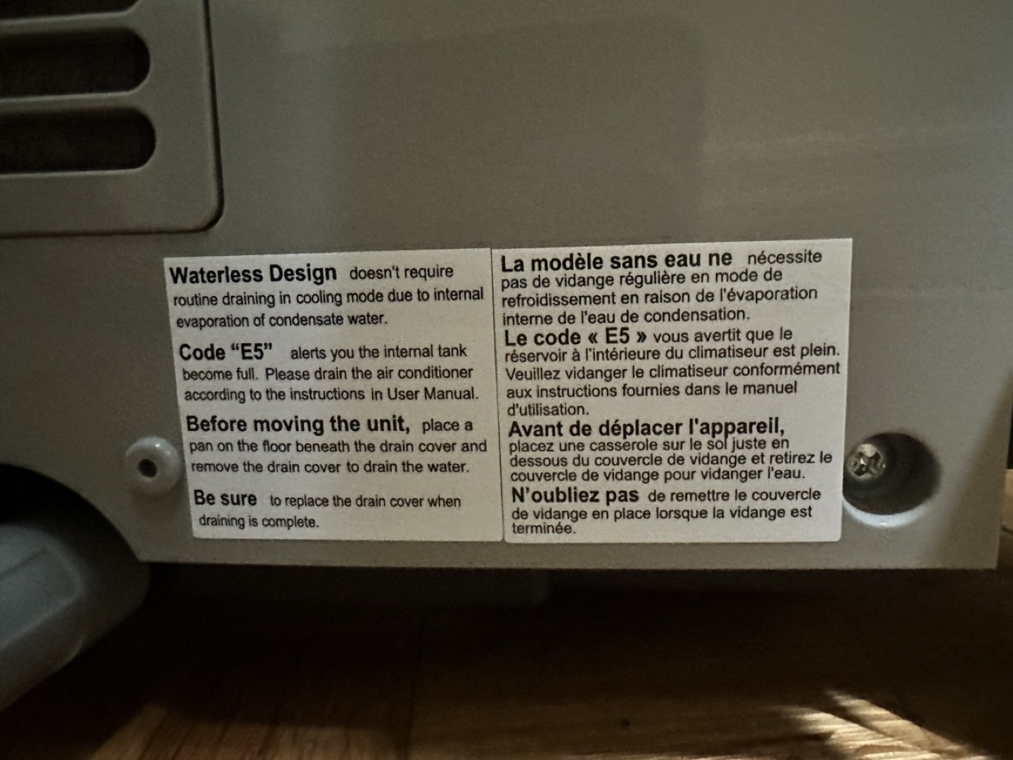 NOMA 10,000 BTU Portable Air Conditioner - photo 4