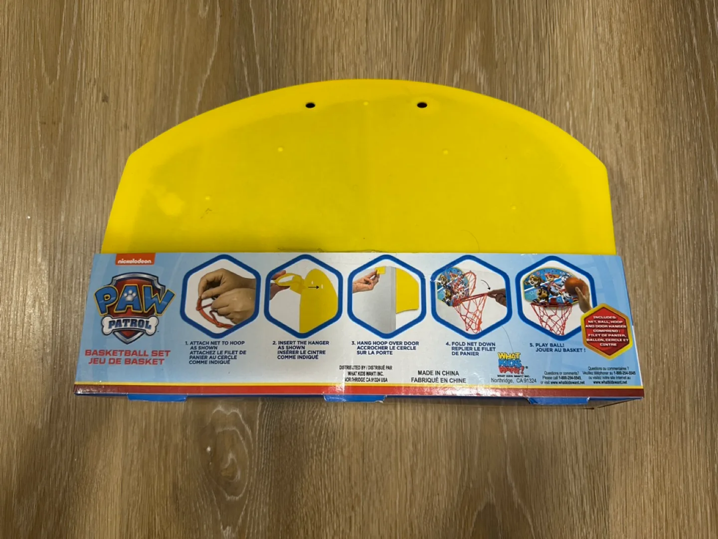 Paw Patrol Basketball Set for Toddler/Kids image indicator(2)