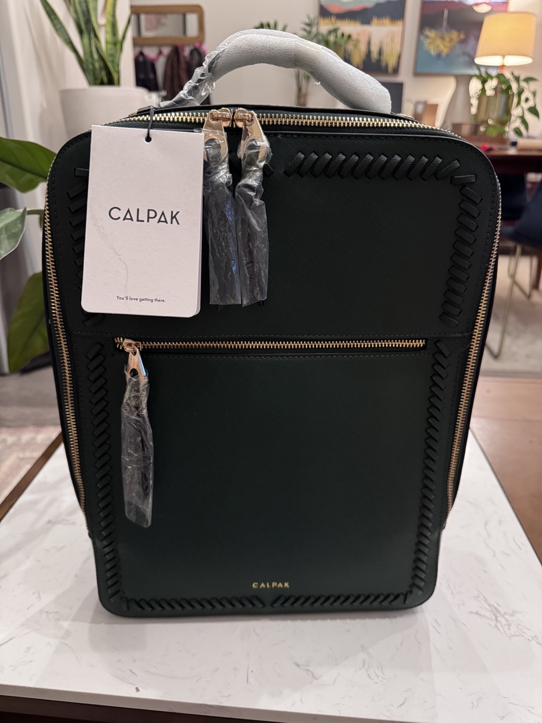 CALPAK Kaya Backpack - Forest Green