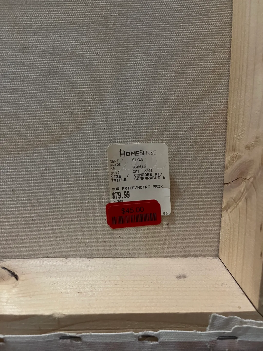 Homesense Poppy Canvas Wall Art image indicator(3)