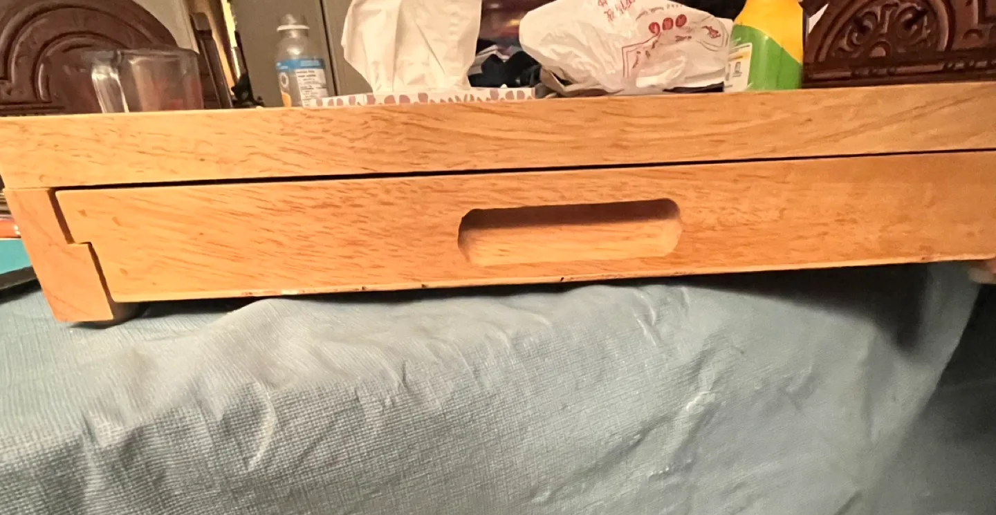 Cutting Board with Drawer, Knife and Sharpening Steel image indicator(4)