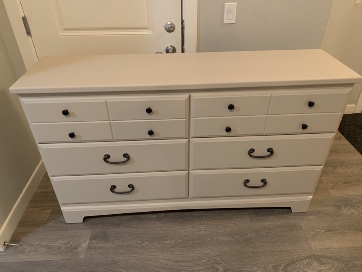 Six-Drawer Dresser - Beige/Off-White - photo 2