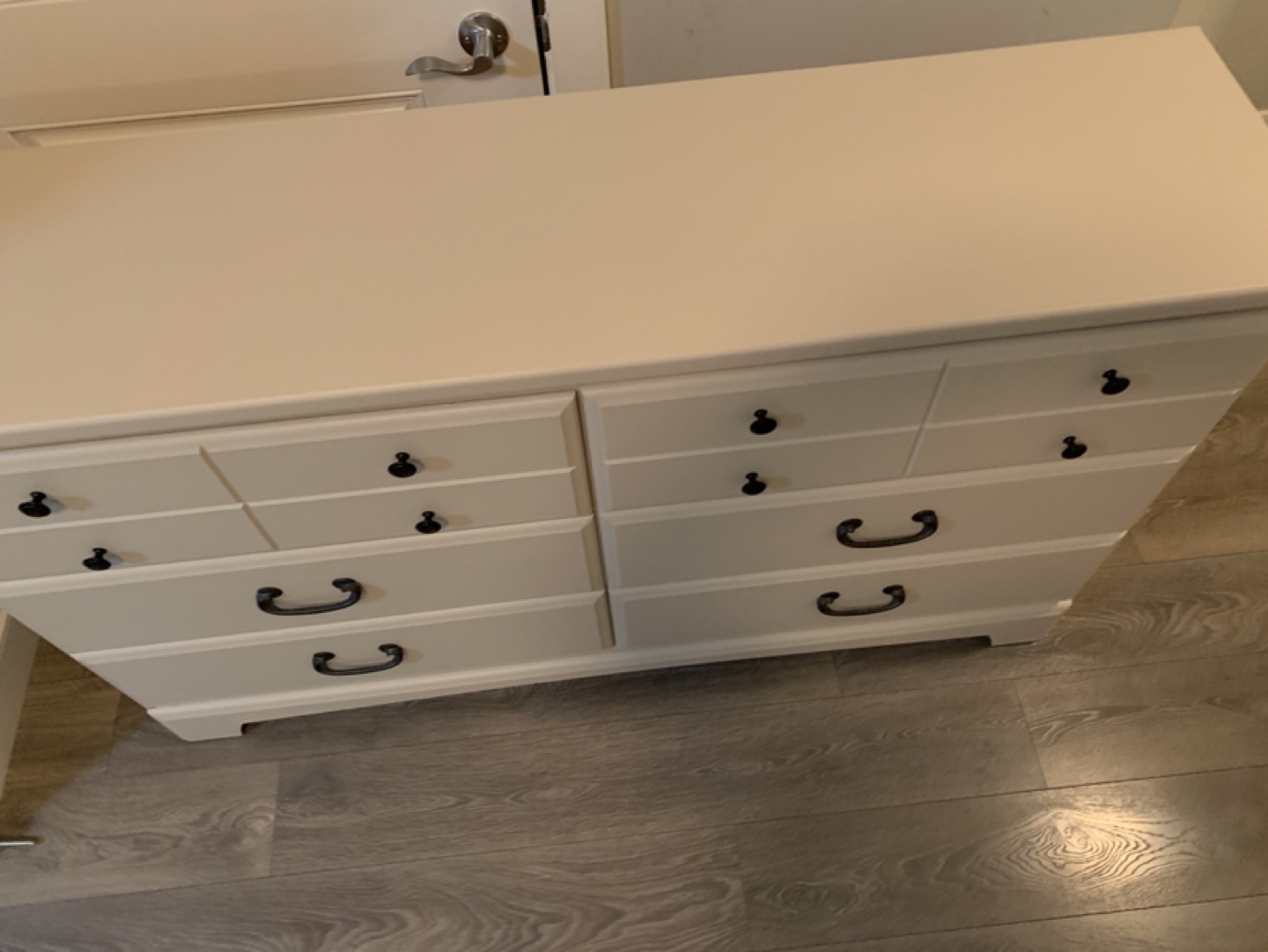 Six-Drawer Dresser - Beige/Off-White - photo 4