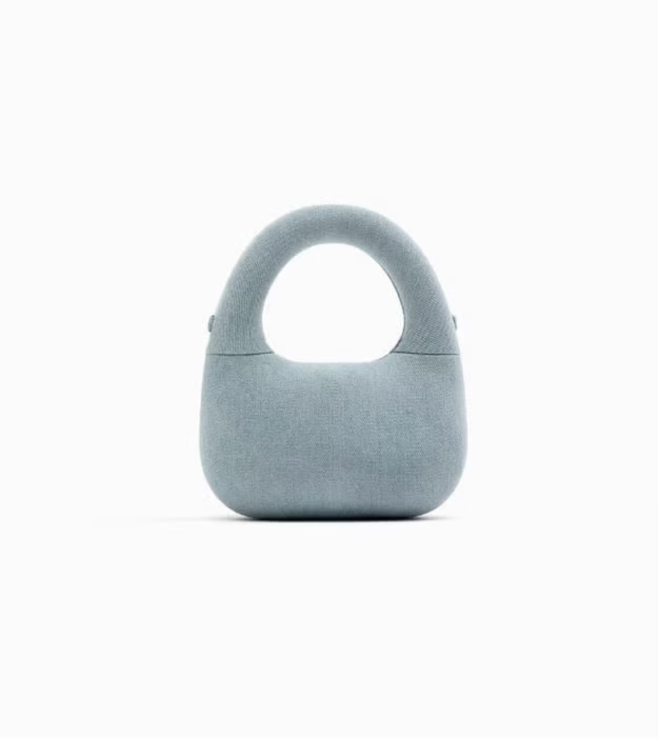 Zara Denim Mini Baguette Handbag - photo 3