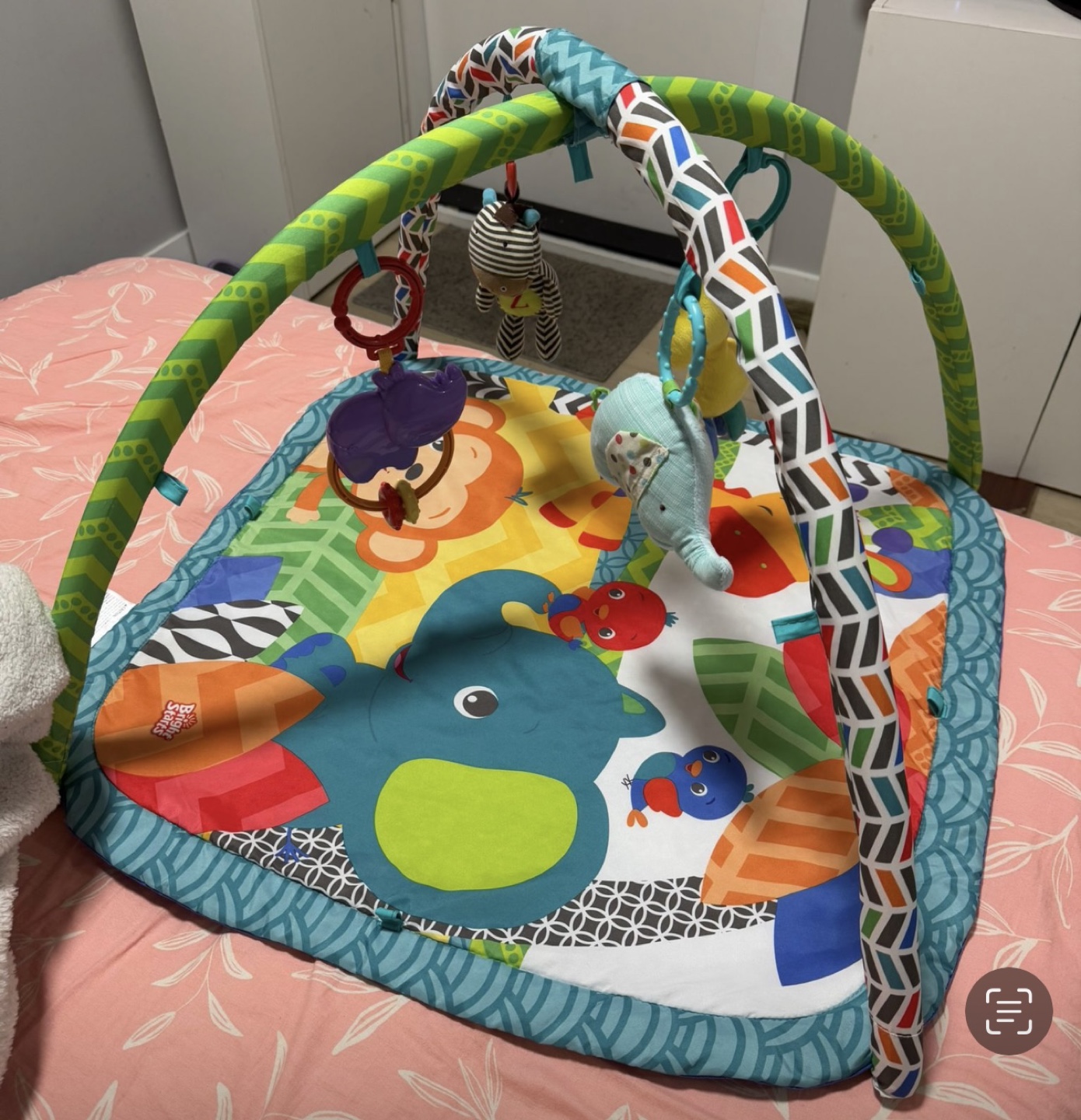 Bright Starts Zippy Zoo Activity Gym Playmat - photo 2