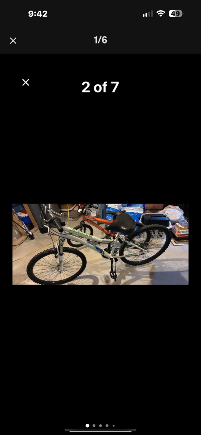 New Women's Mountain Bike