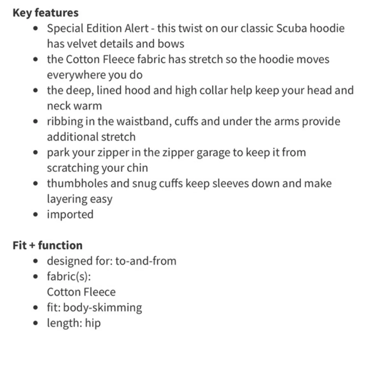 Lululemon Scuba Hoodie - Beautiful Baroque Black image indicator(6)