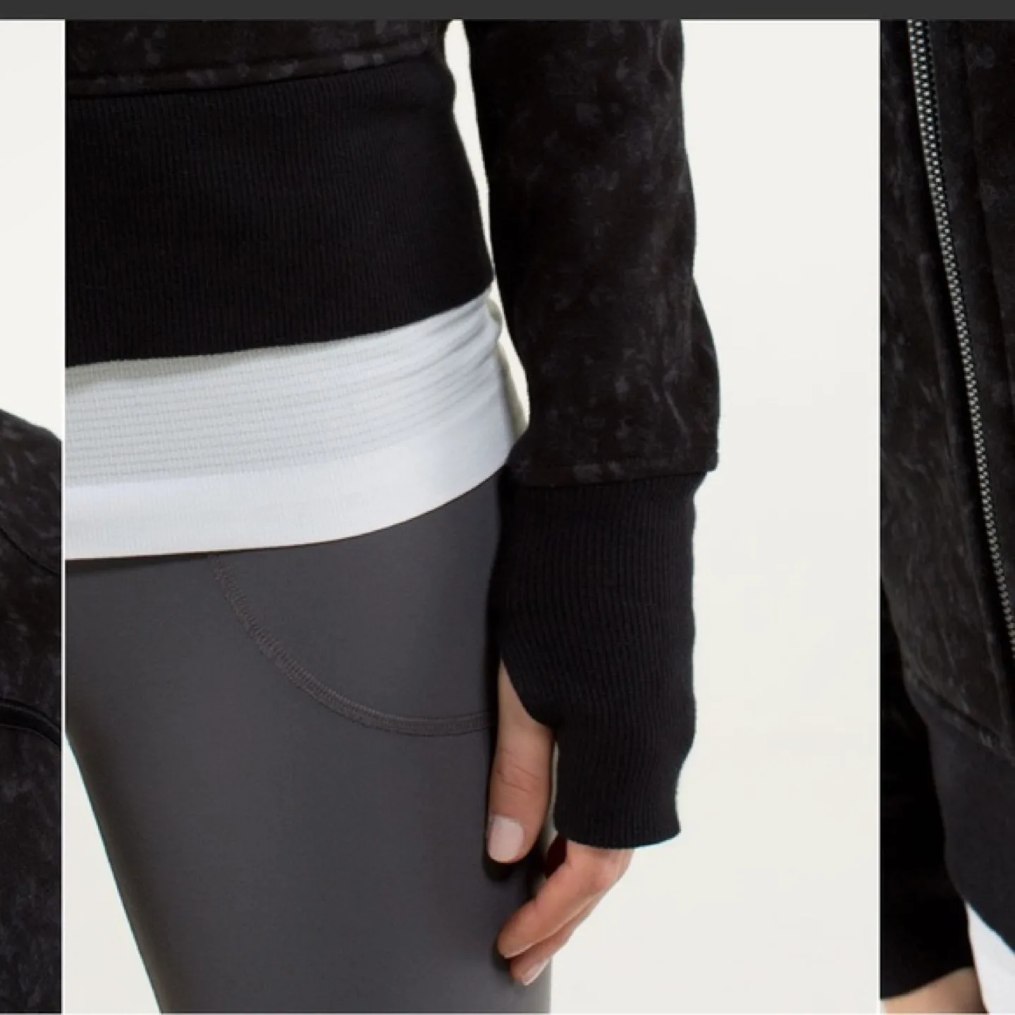 Lululemon Scuba Hoodie - Beautiful Baroque Black image indicator(4)