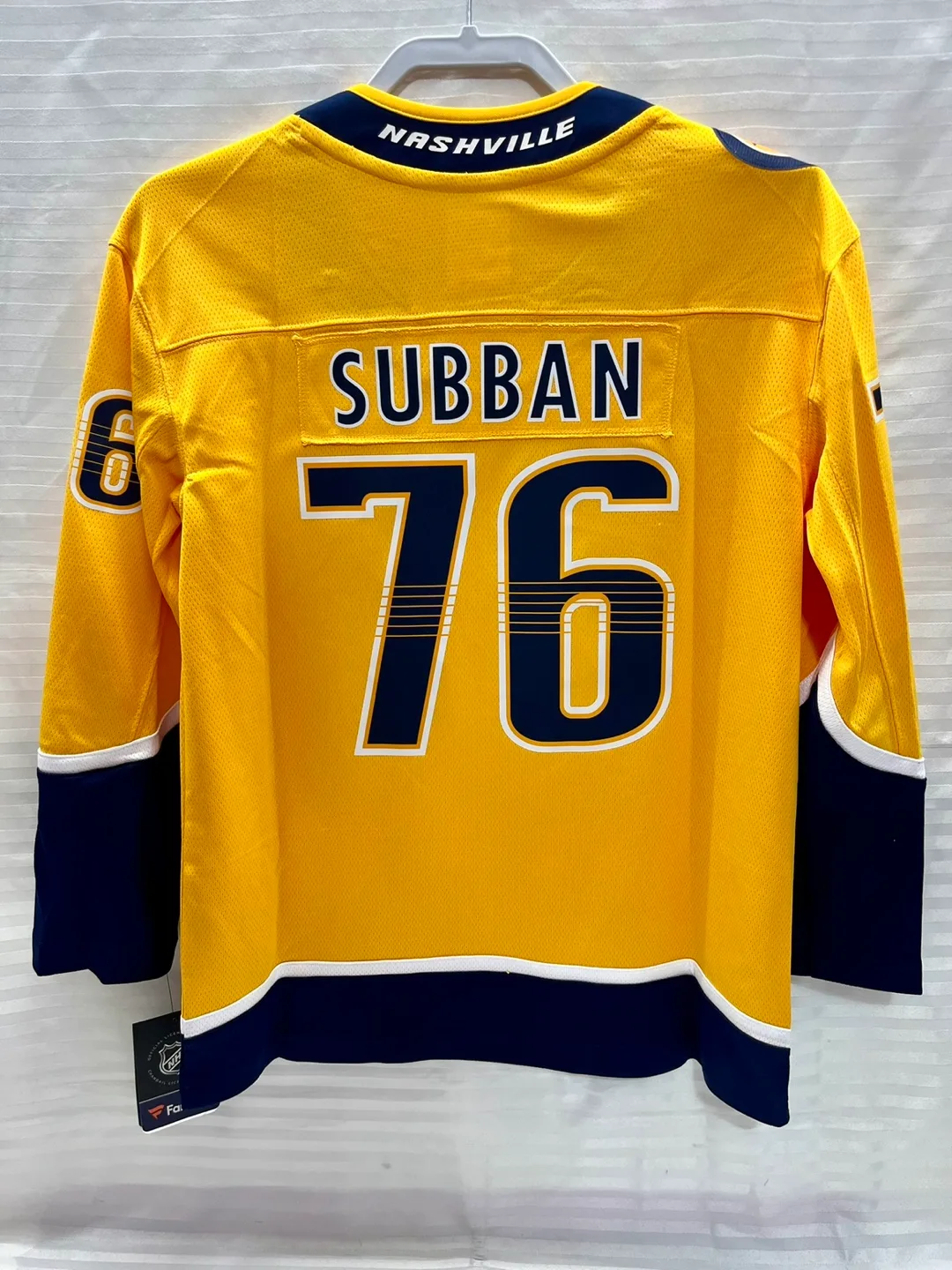Youth Large Nashville Predators #76 Subban Jersey image indicator(4)