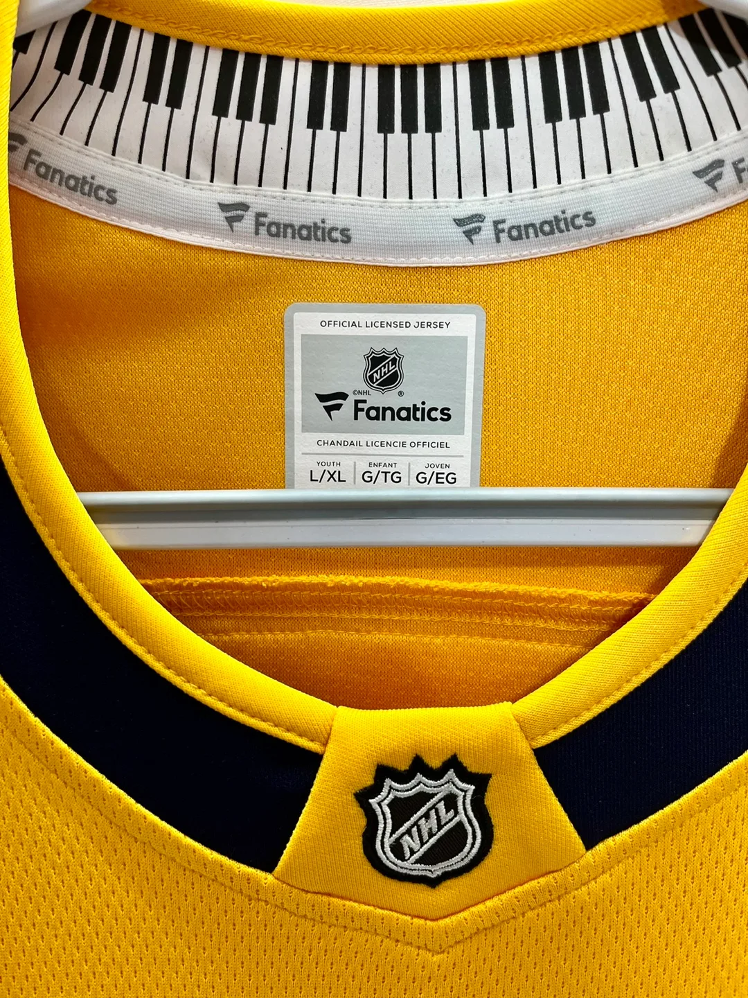 Youth Large Nashville Predators #76 Subban Jersey image indicator(3)