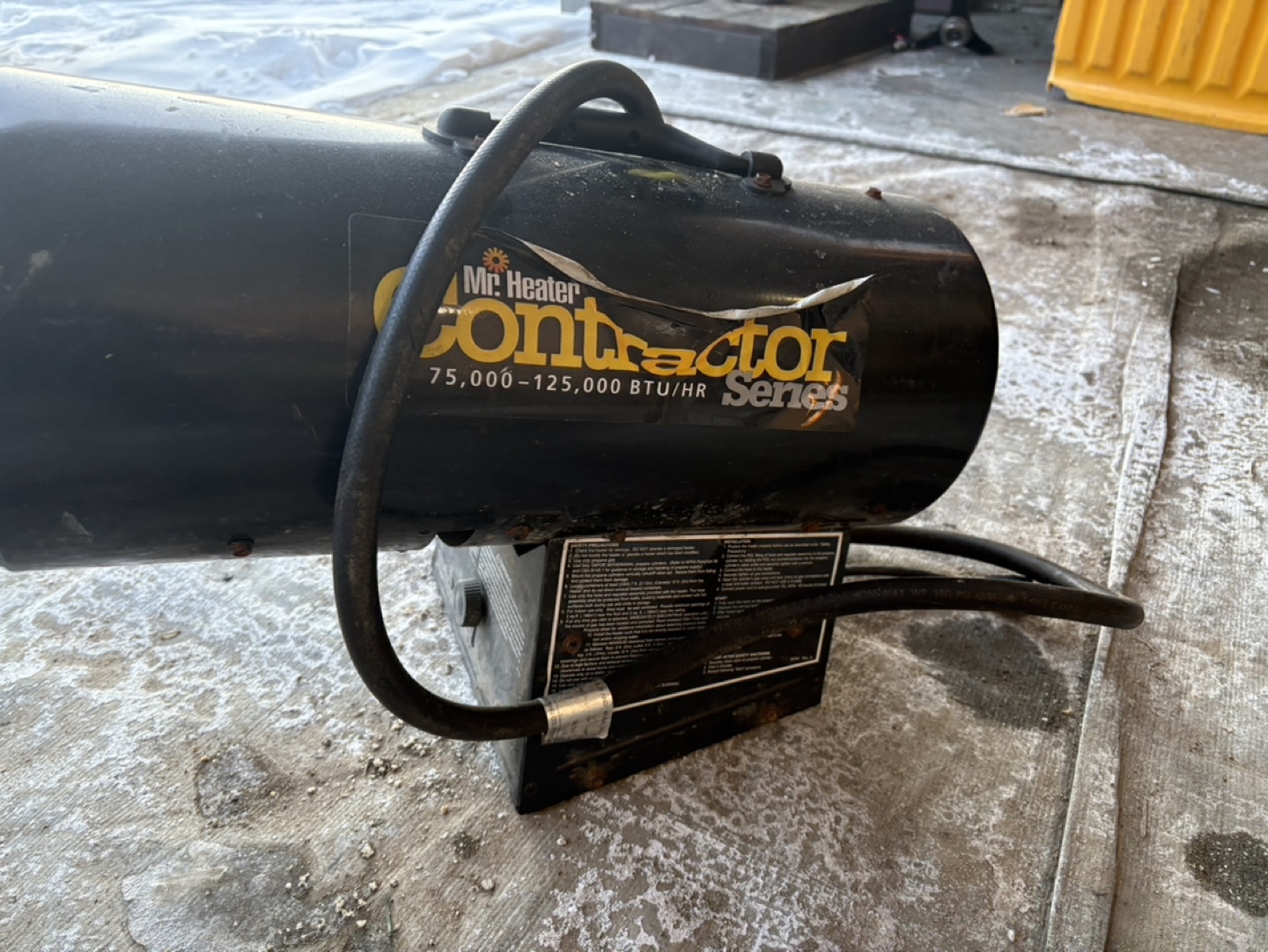 Mr. Heater Contractor Series Propane Forced Air Heater - photo 2