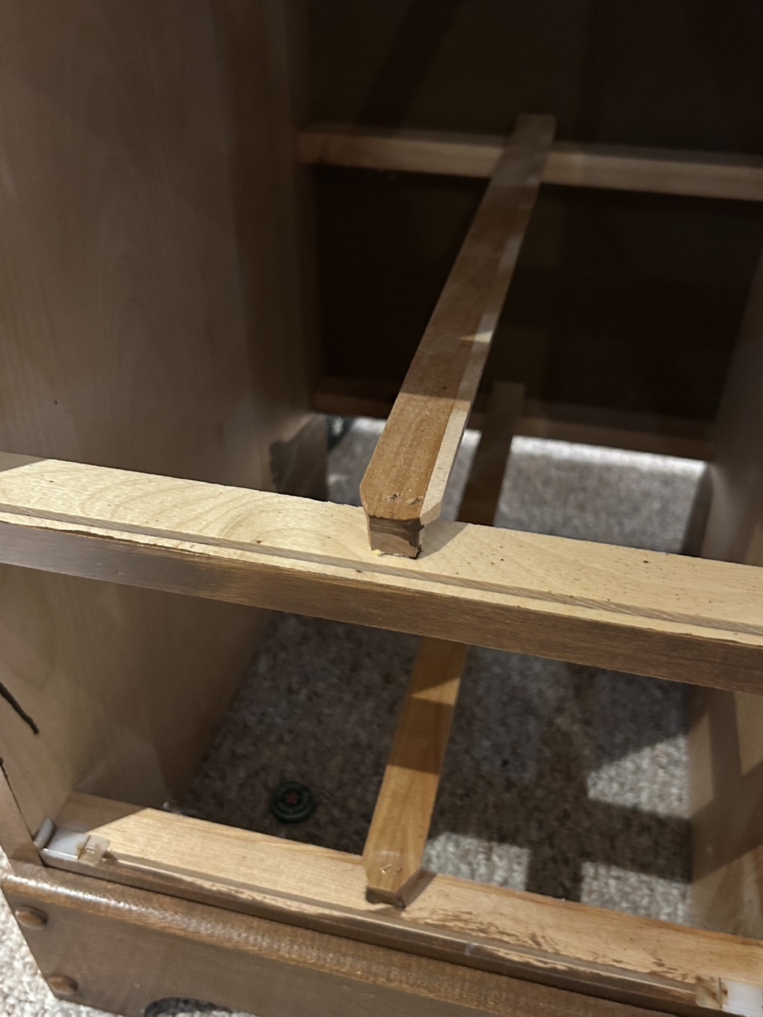 Solid Wood Desk with Six Drawers - photo 5