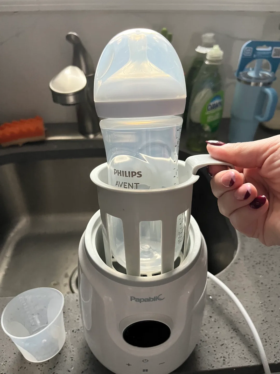 Papablic Baby Bottle Warmer with Philips Avent Bottle image indicator(6)