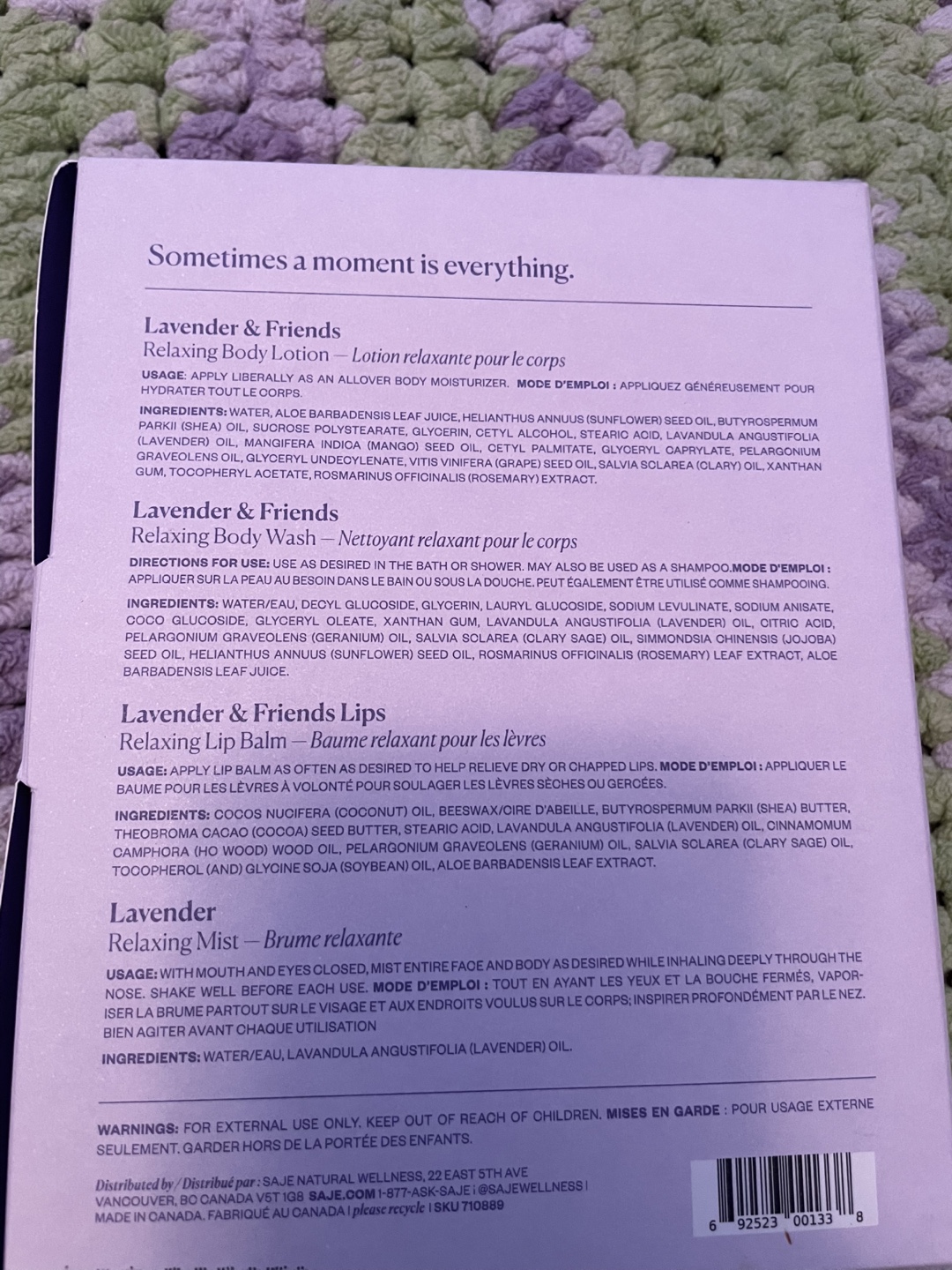 Sage Lavender Retreat Calming Kit - photo 3