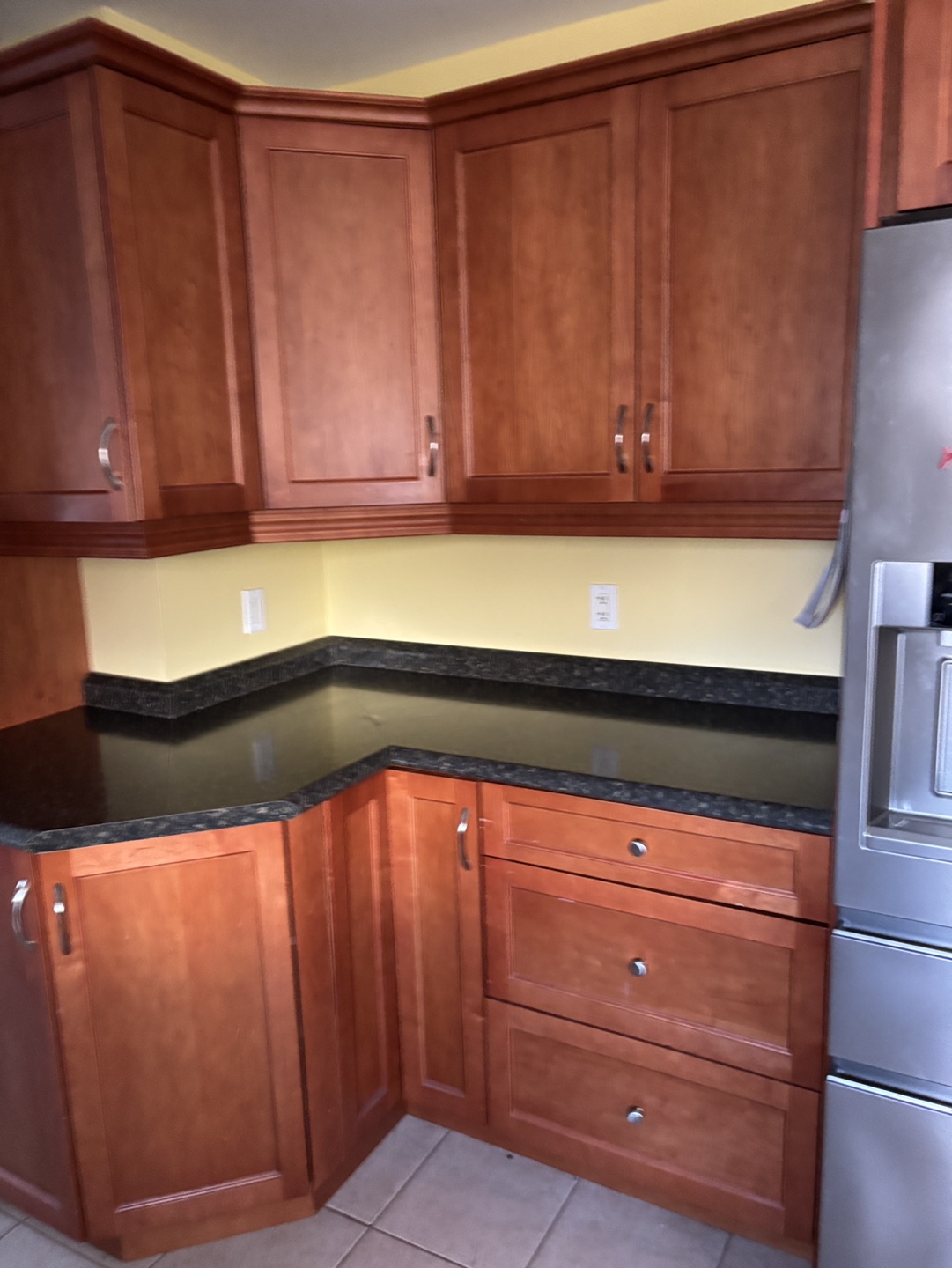 Used Kitchen Cabinets & Stainless Steel Stove & Microwave