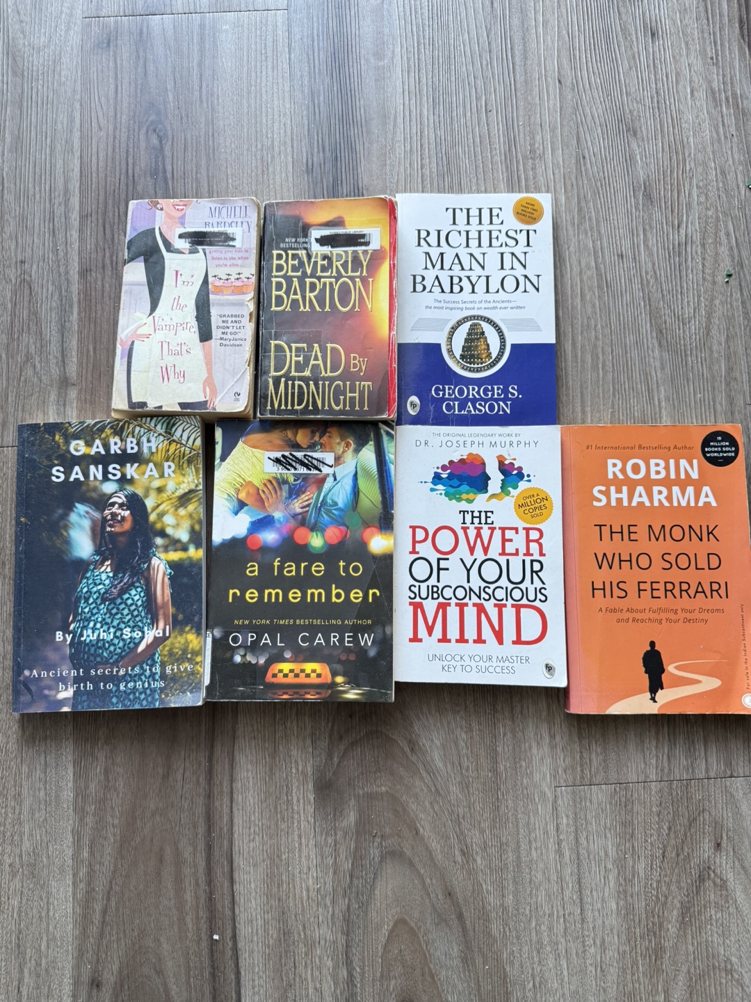 Collection of 8 Used Books