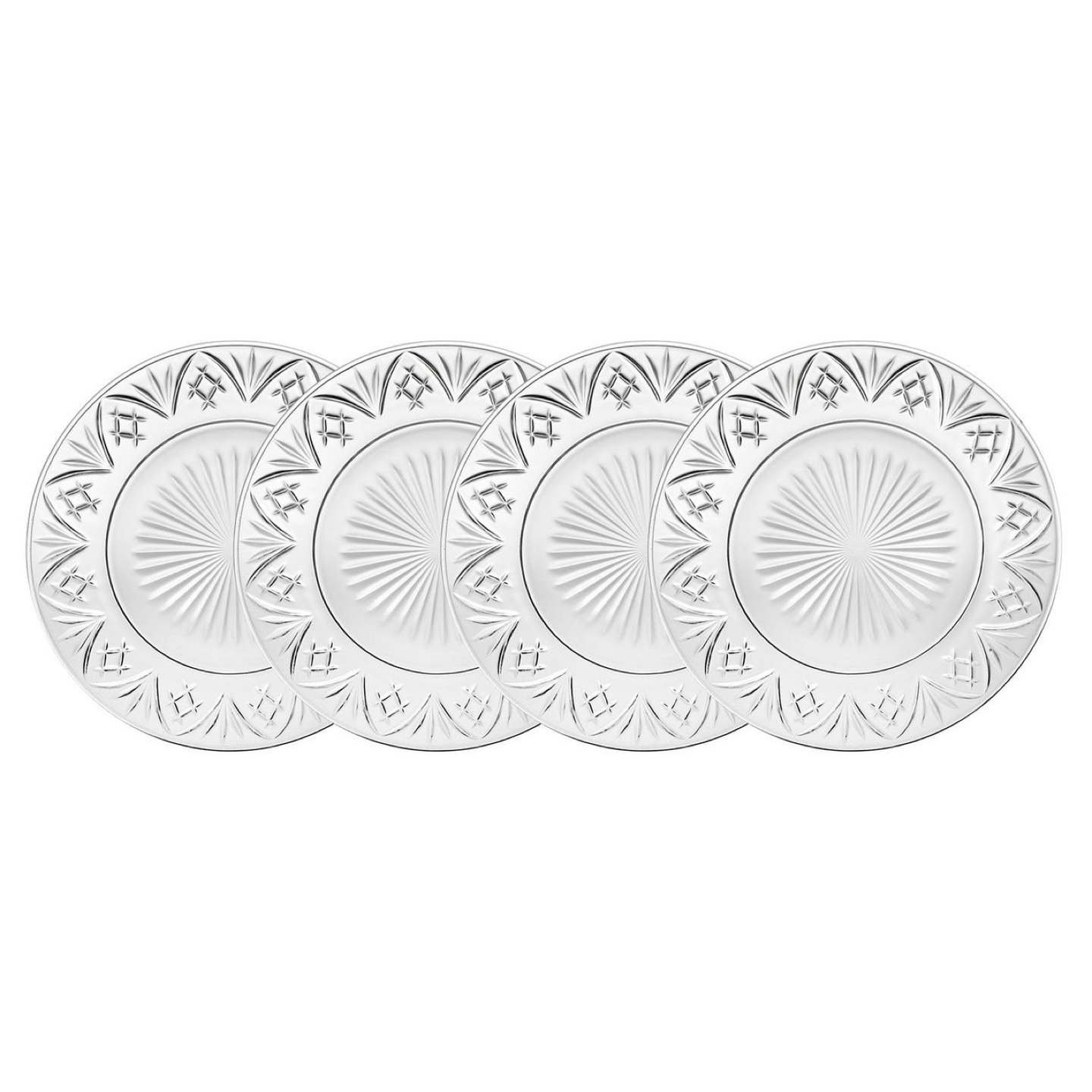 Shannon by Godinger Dublin Collection Crystal Dinner Plates - photo 4