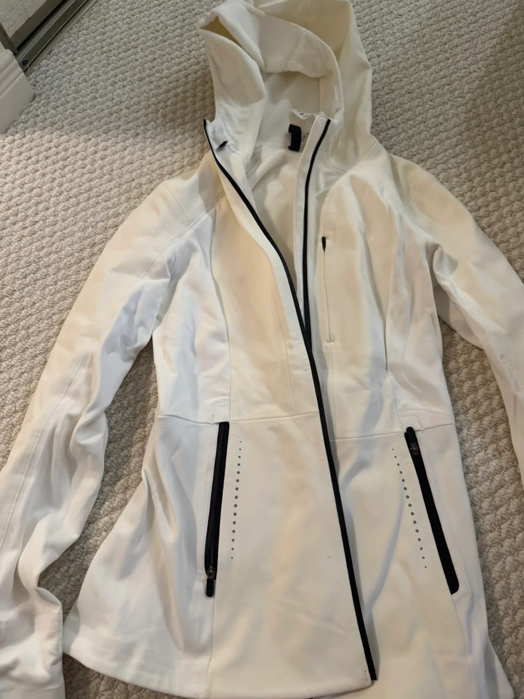 Lululemon White Running jacket thumbnail