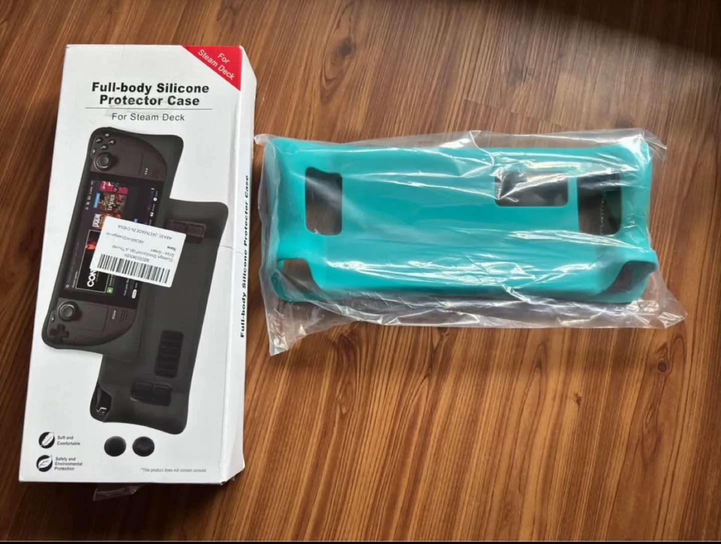 NEW Protective Silicone Case for Steam Deck - Teal image indicator(6)