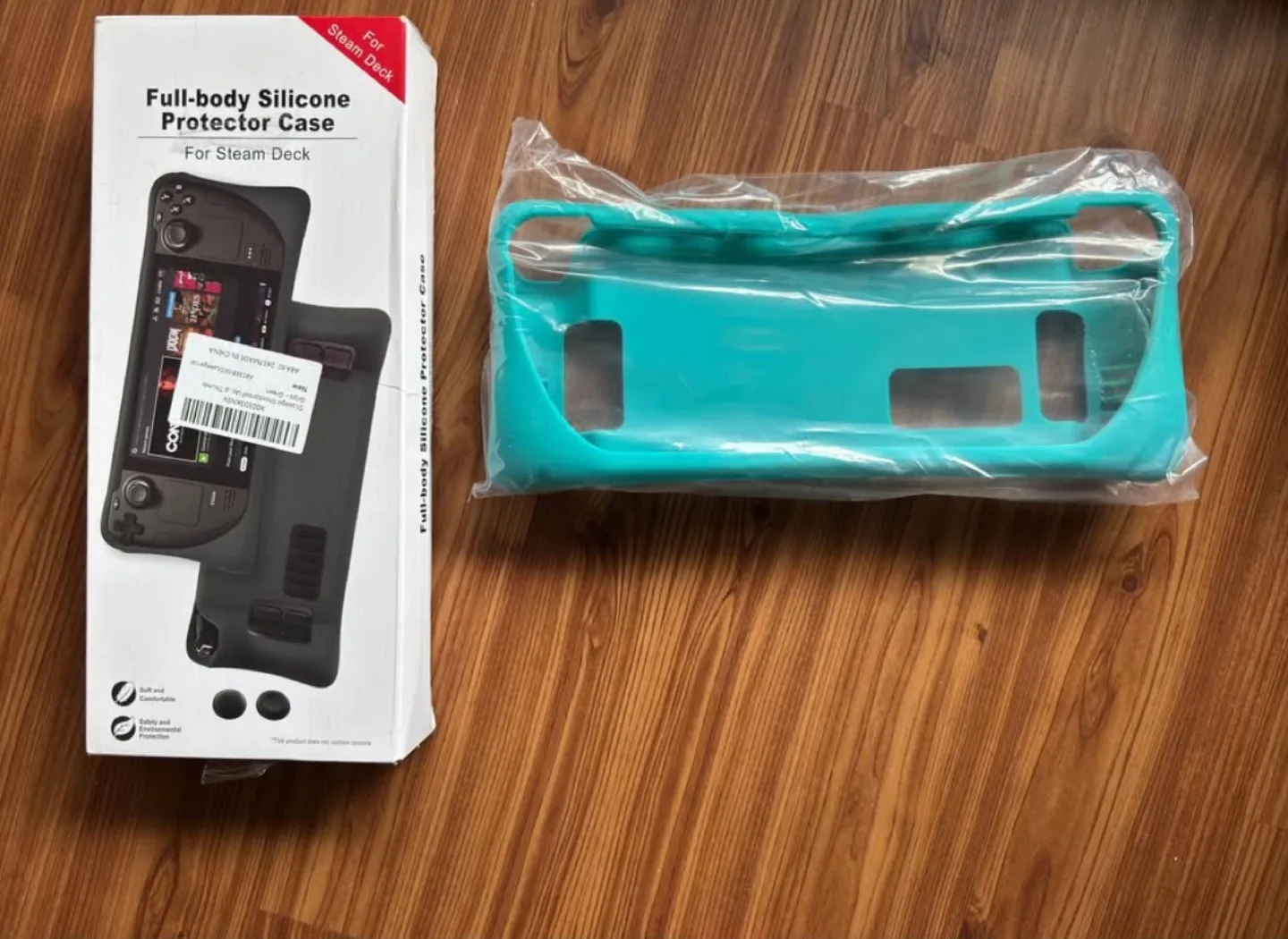 NEW Protective Silicone Case for Steam Deck - Teal image indicator(7)