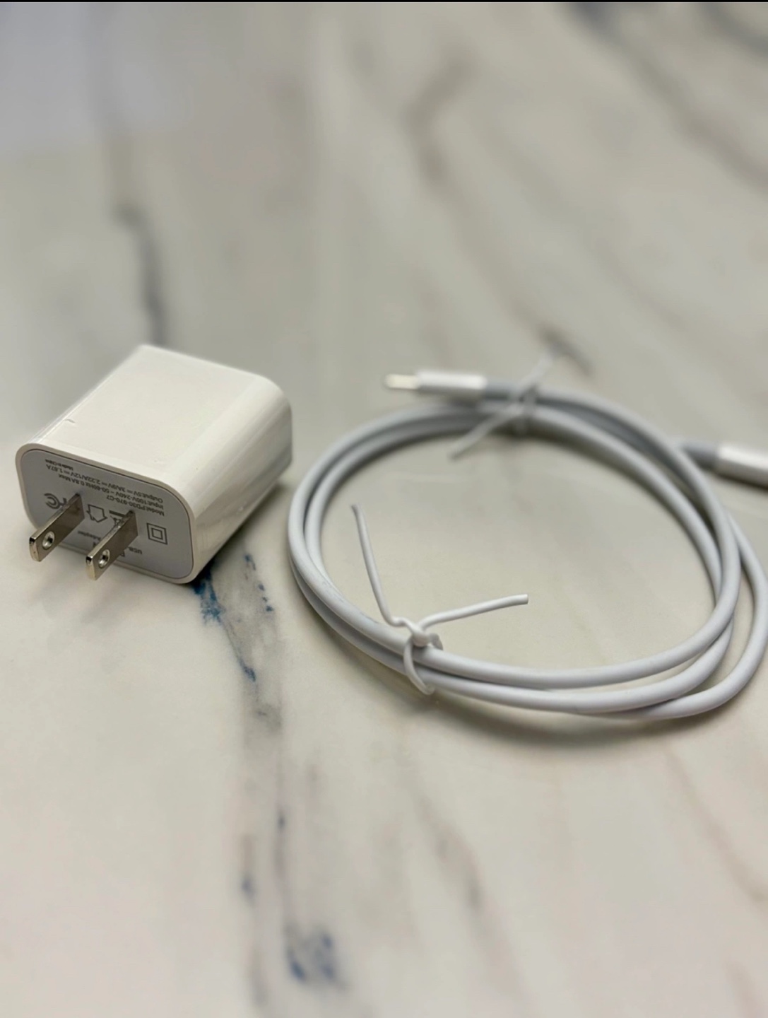 Fast Charger 20W USB-C Power Adapter with Cable
