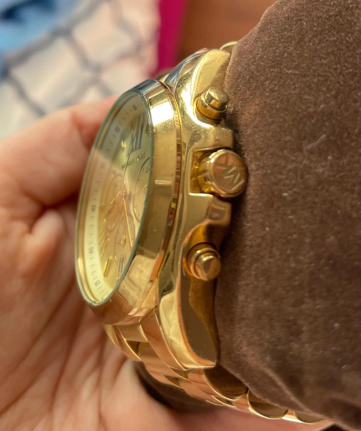 Michael Kors MK-5605 Golden watch (authentic) image indicator(5)