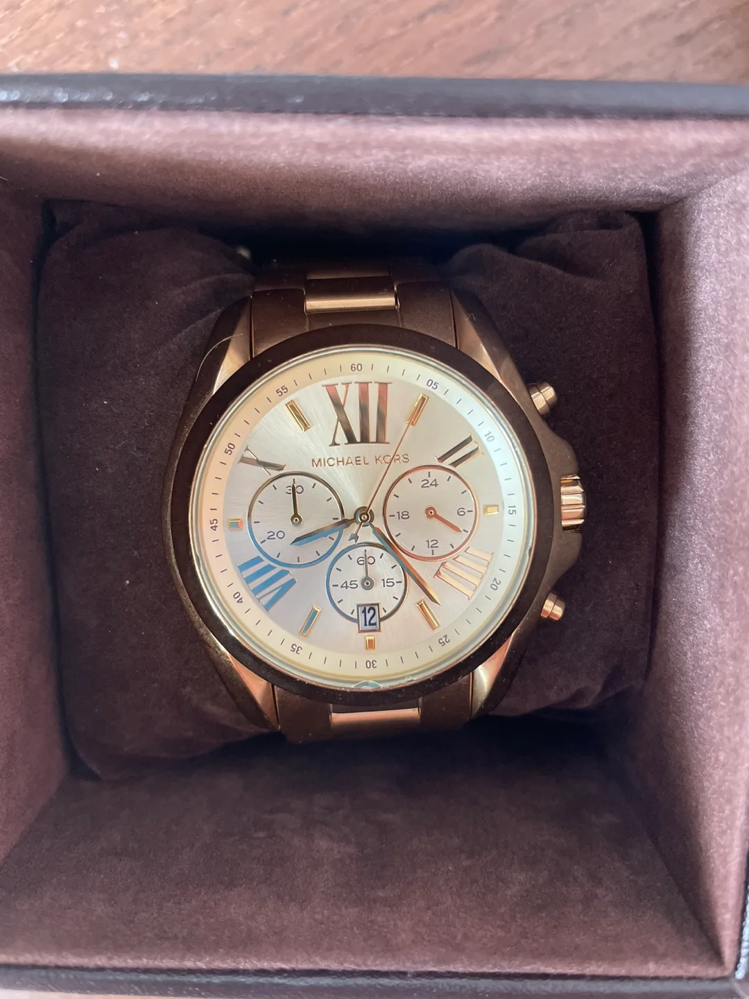 Michael Kors MK-5605 Golden watch (authentic) image indicator(9)