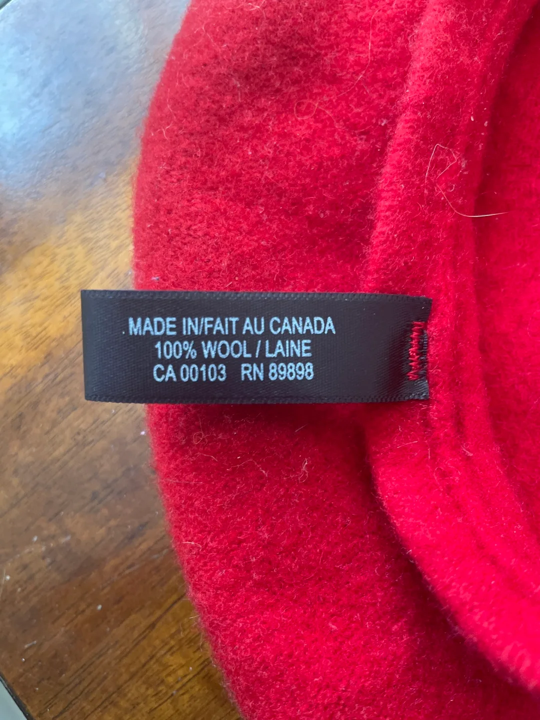 Red Wool Beret image indicator(5)