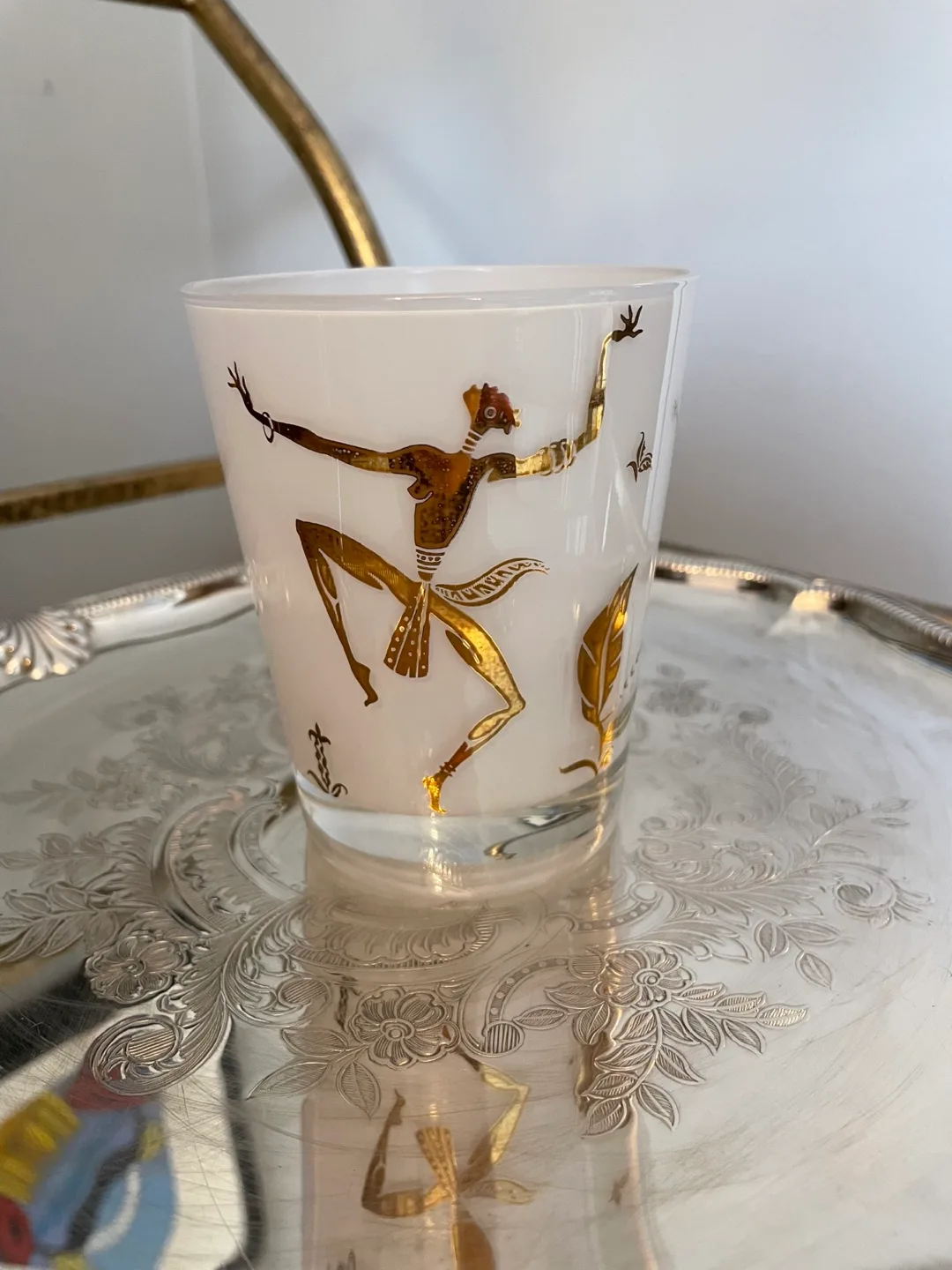 Federal Tribal Dance vintage Barware bundle of 5 image indicator(3)