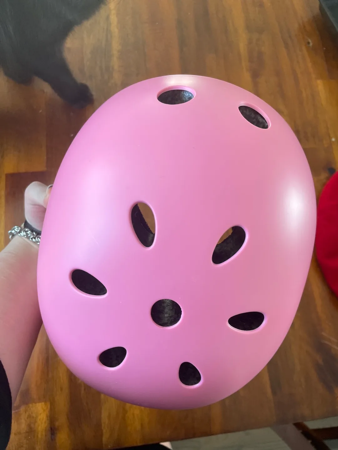 Pink Sports Helmet image indicator(4)