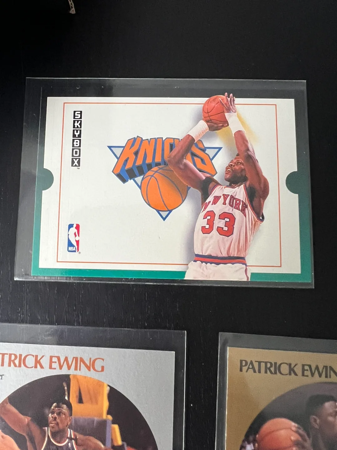 Patrick Ewing NBA trading card lot image indicator(6)