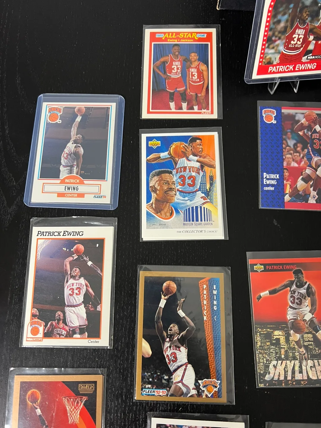 Patrick Ewing NBA trading card lot image indicator(4)