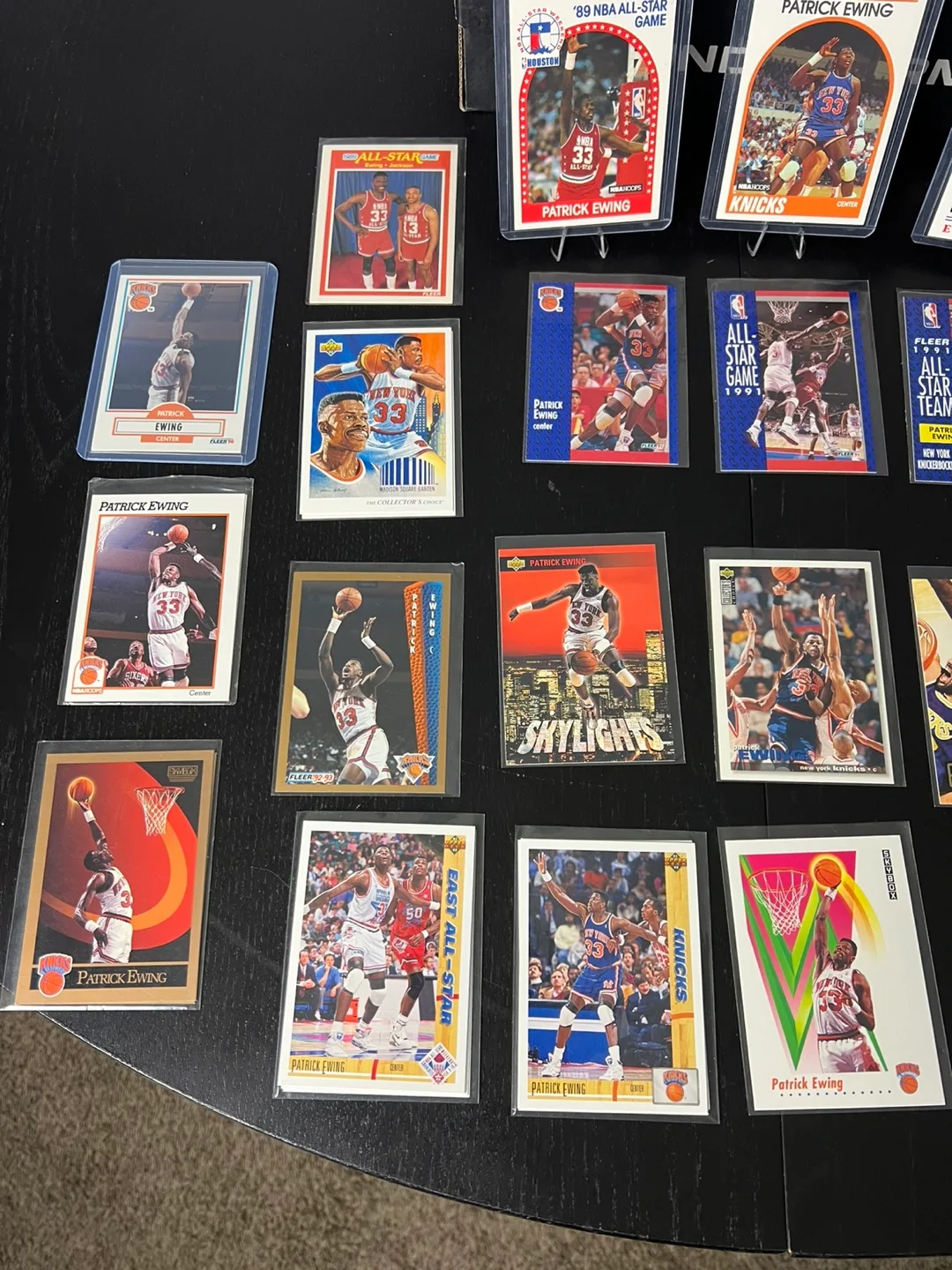 Patrick Ewing NBA trading card lot image indicator(3)