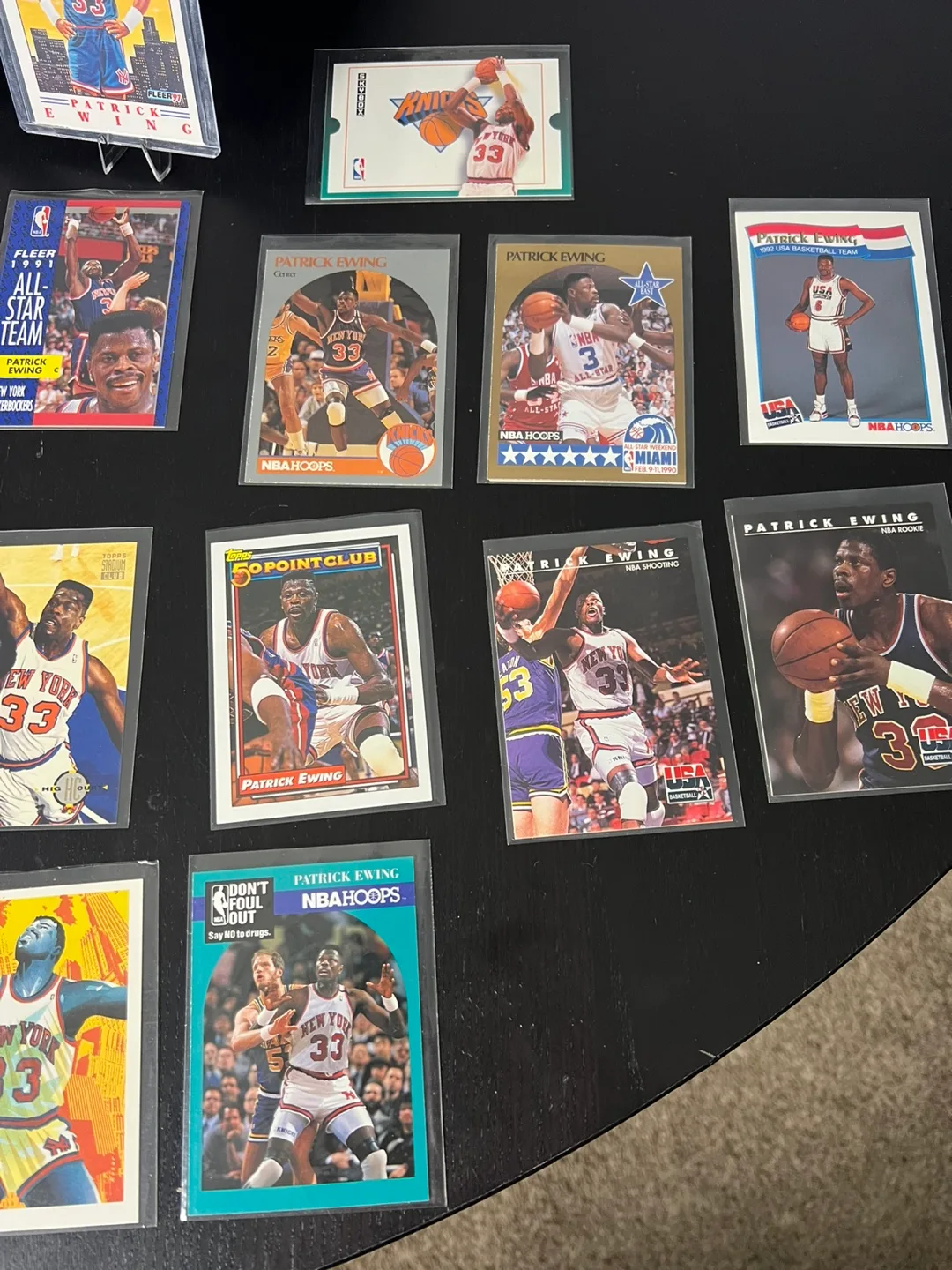 Patrick Ewing NBA trading card lot image indicator(5)